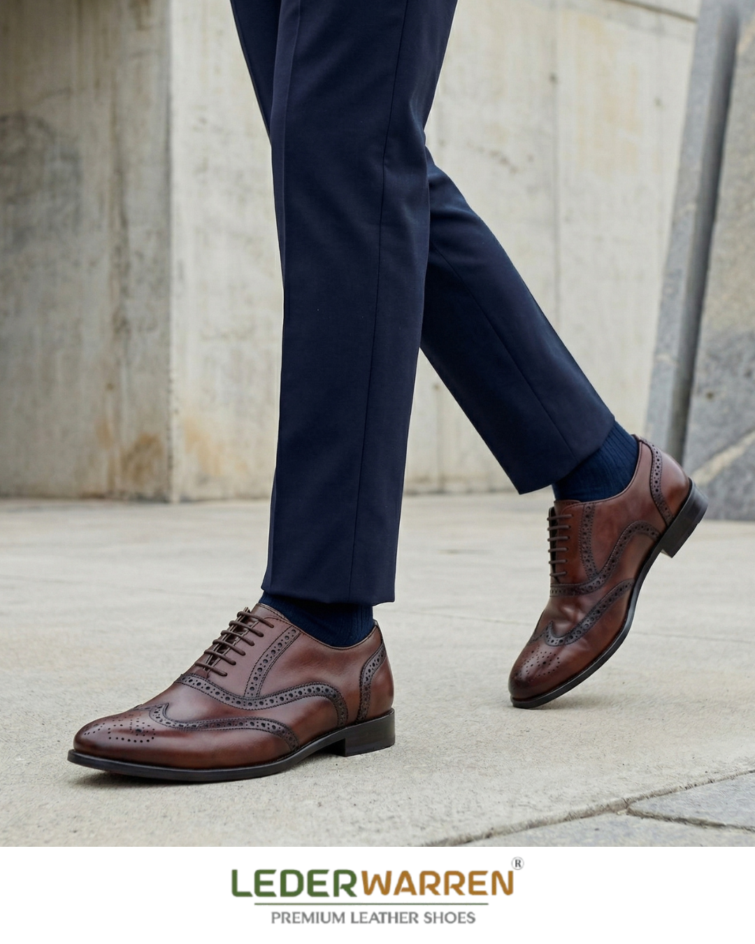 LEDERWARREN Broque Formal Shoes