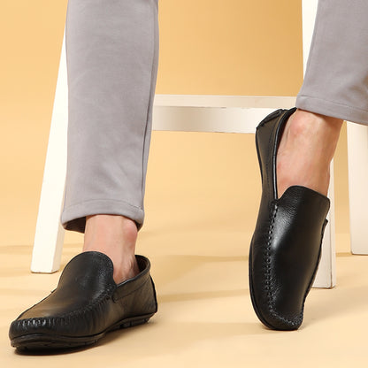 MENS LEATHER  LOAFER SHOES