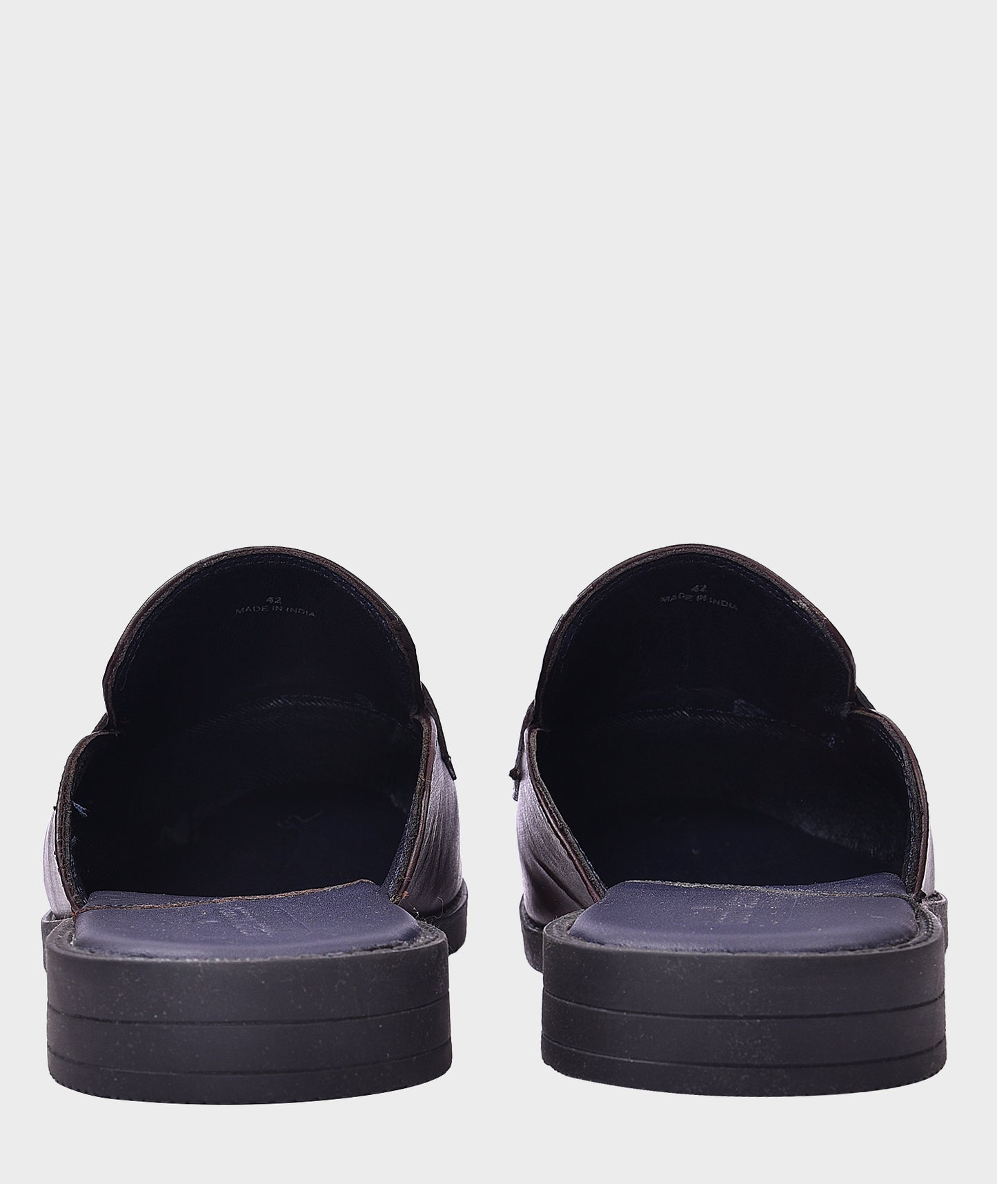 Belgian Brown Penny Loafer Shoes For Men
