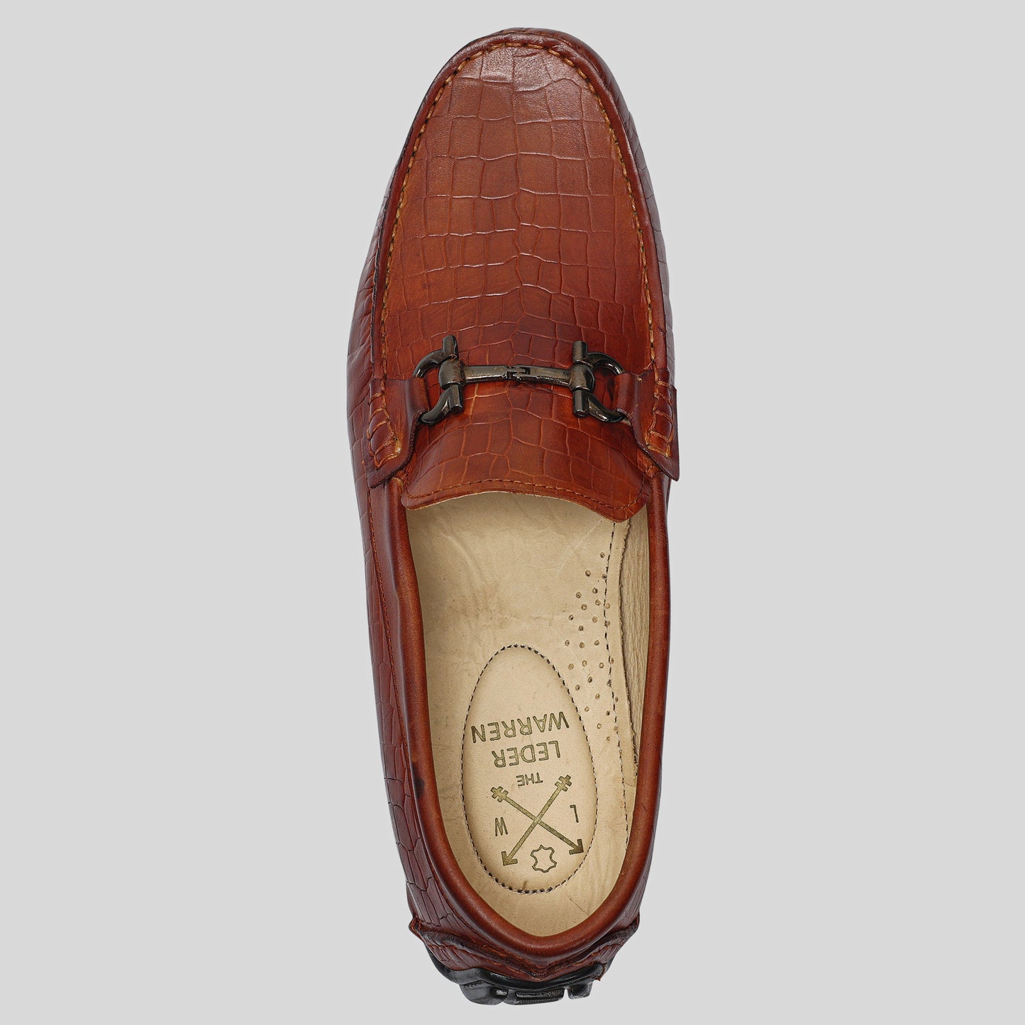 Premium Leather Buckle Men's Leather Loafers