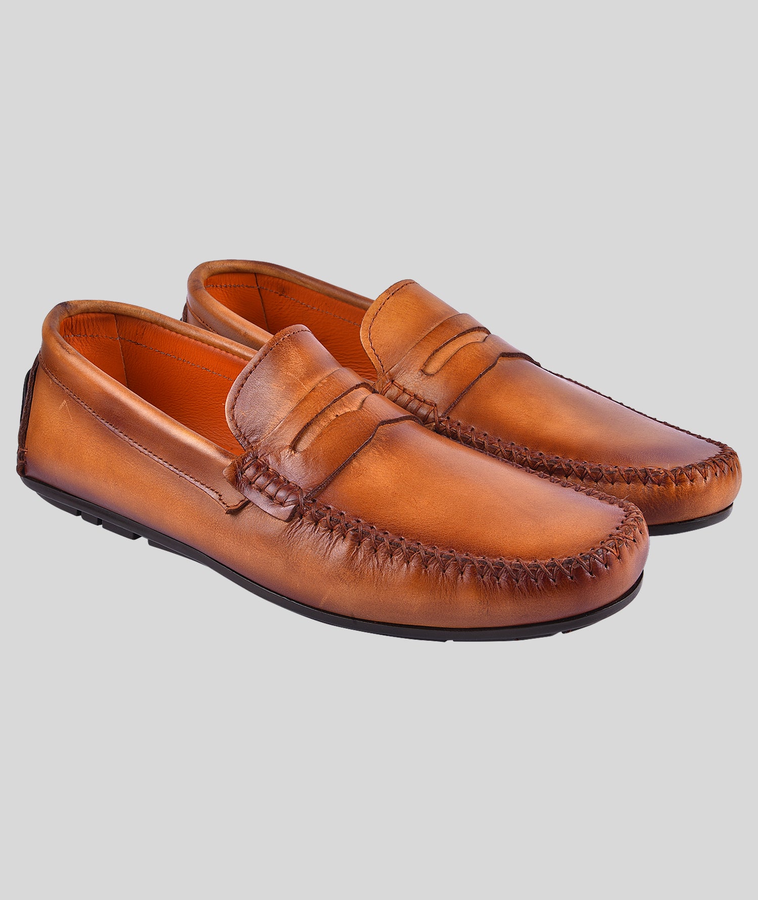 Men's Loafers Tan Penny