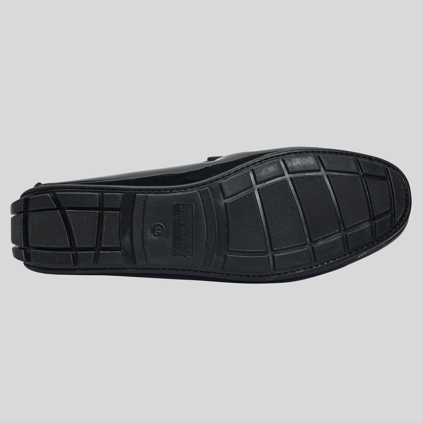 Men's Leather Black Loafers Shoes