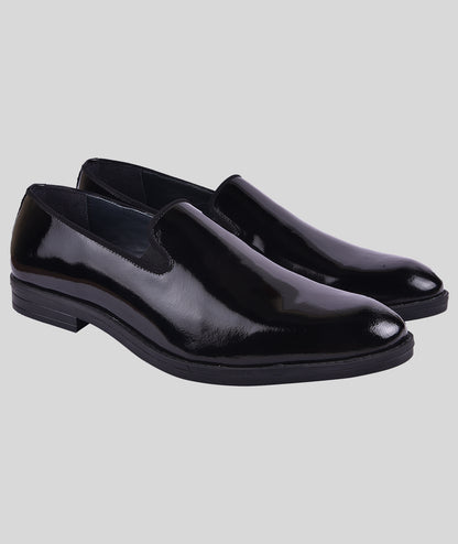 Mens Black Formal Slip On Shoes