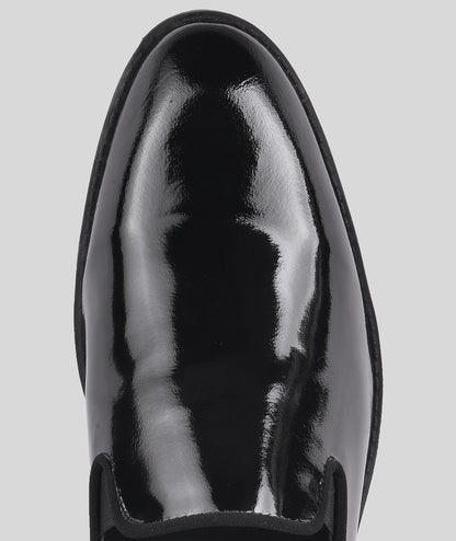 Mens Black Formal Slip On Shoes