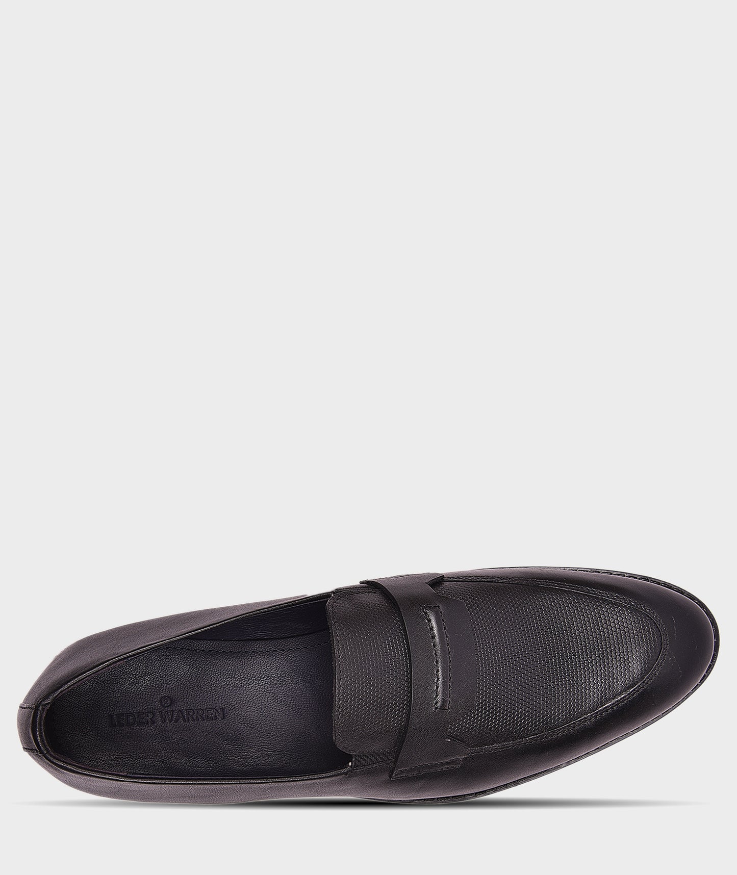 Penny Black Loafers Shoes For Mens