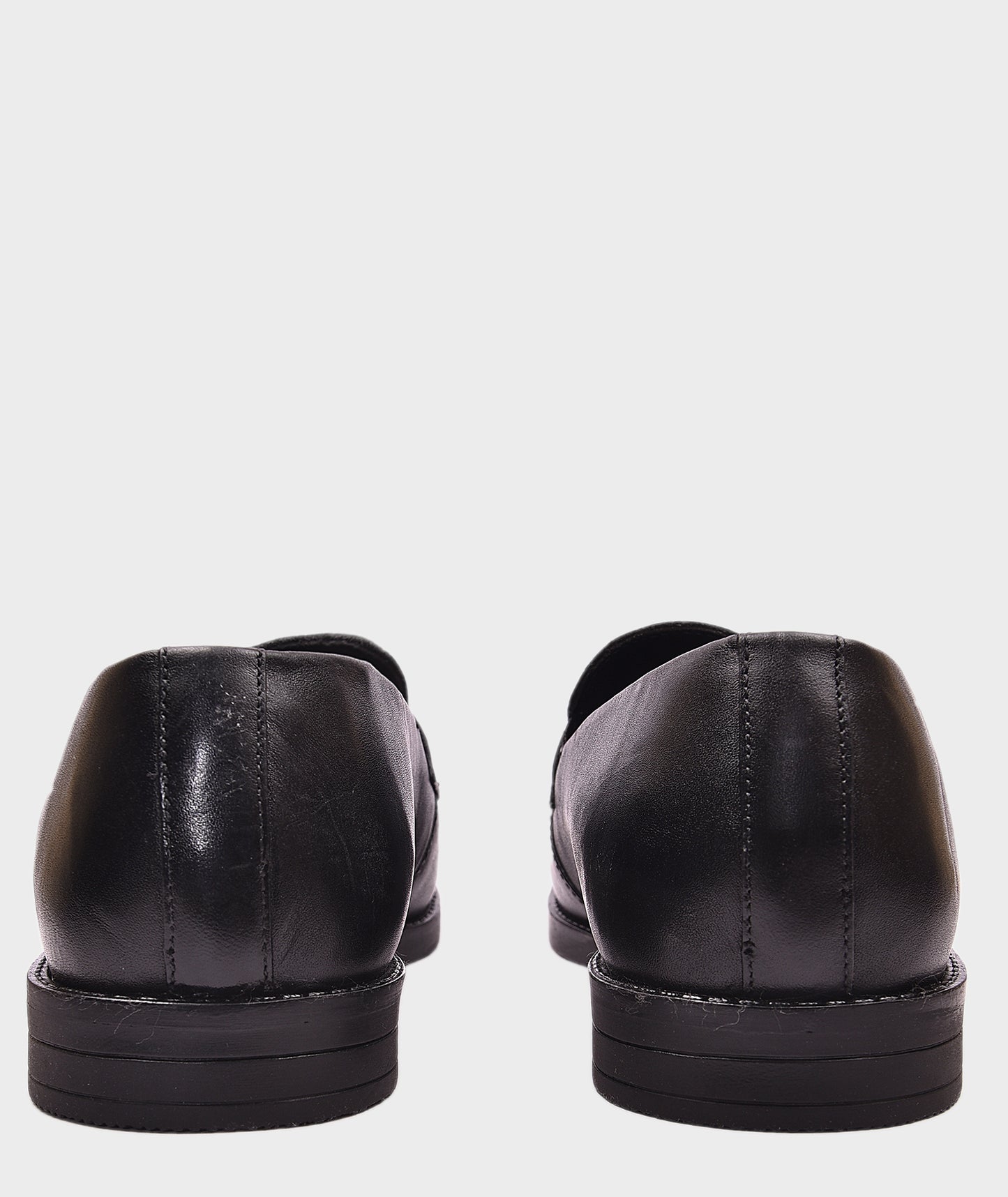 Penny Black Loafers Shoes For Mens