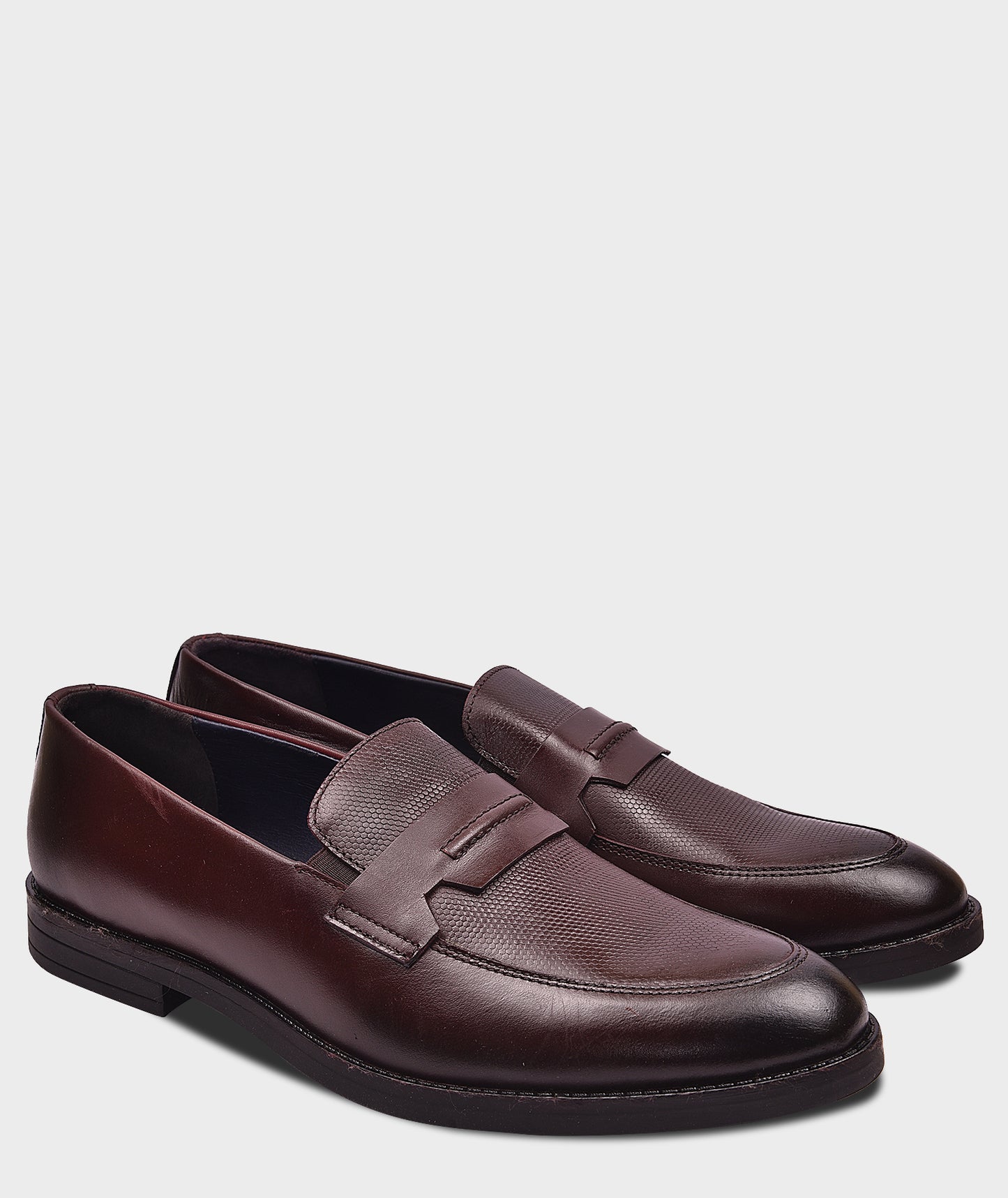 Penny Brown Loafers Shoes For Mens