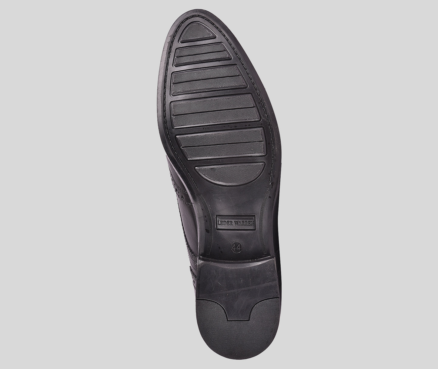 LEDERWARREN Broque Black Formal Shoes