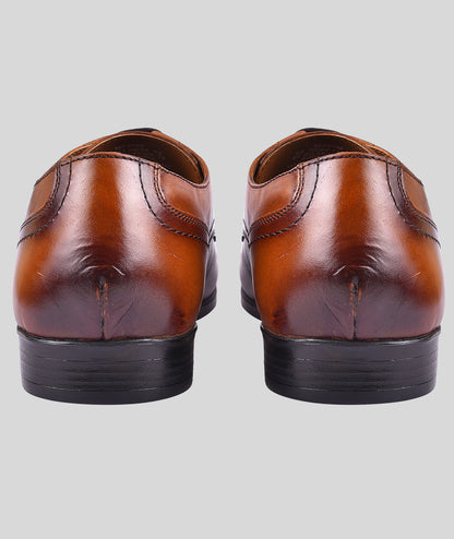 Leandro Men's Oxford Tan Leather Formal Shoes