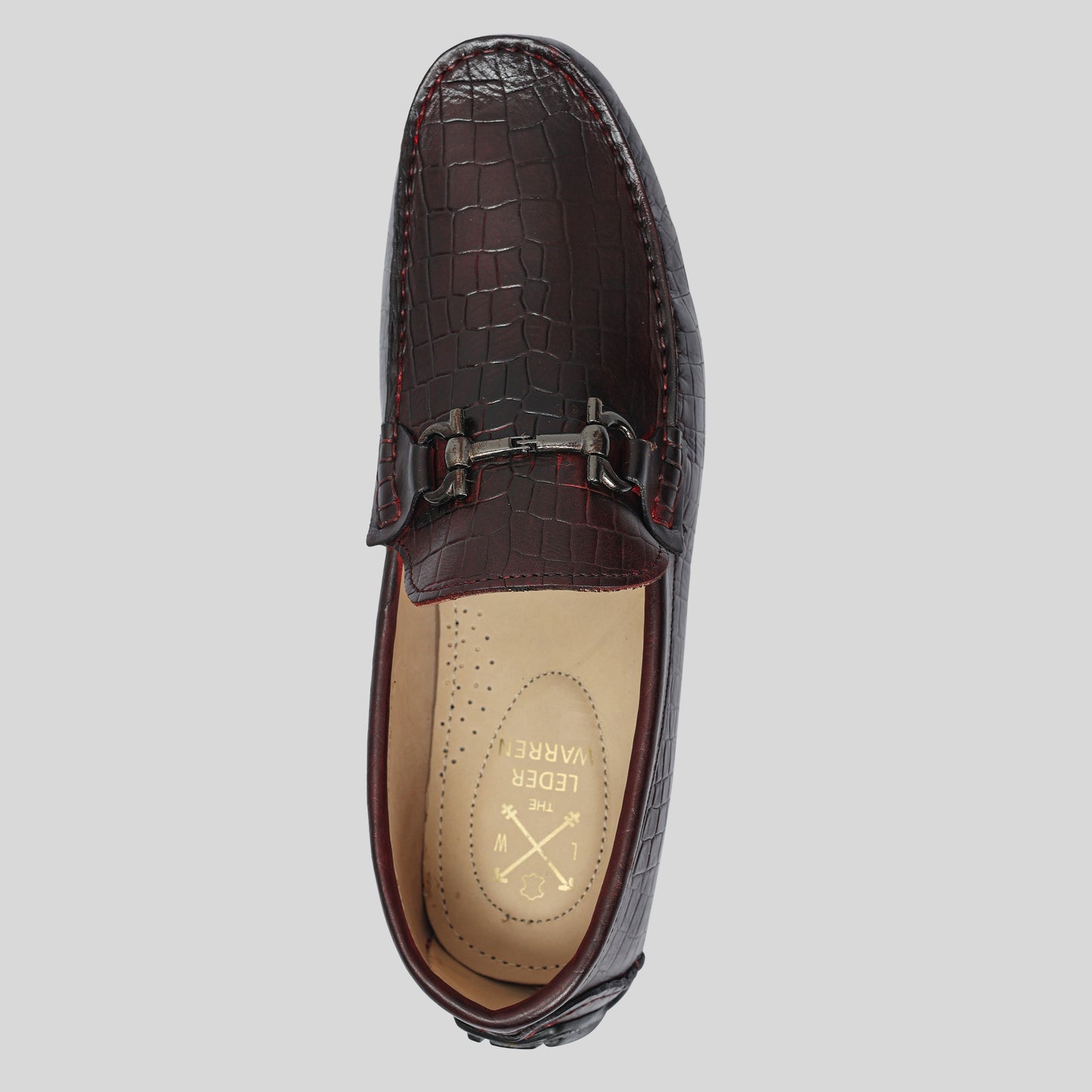 Premium Leather Buckle Men's Leather Loafers