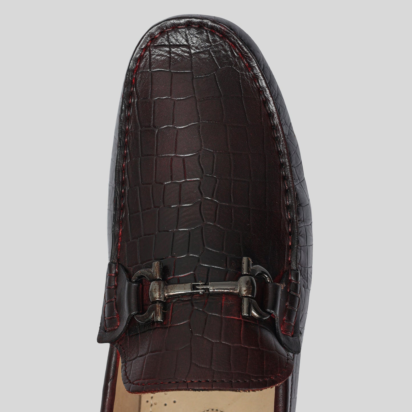 Premium Leather Buckle Men's Leather Loafers