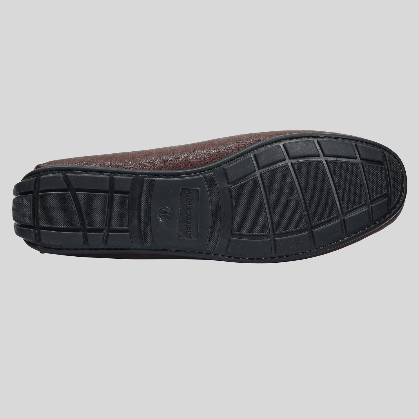 Men's Leather Buckle Loafer Shoes