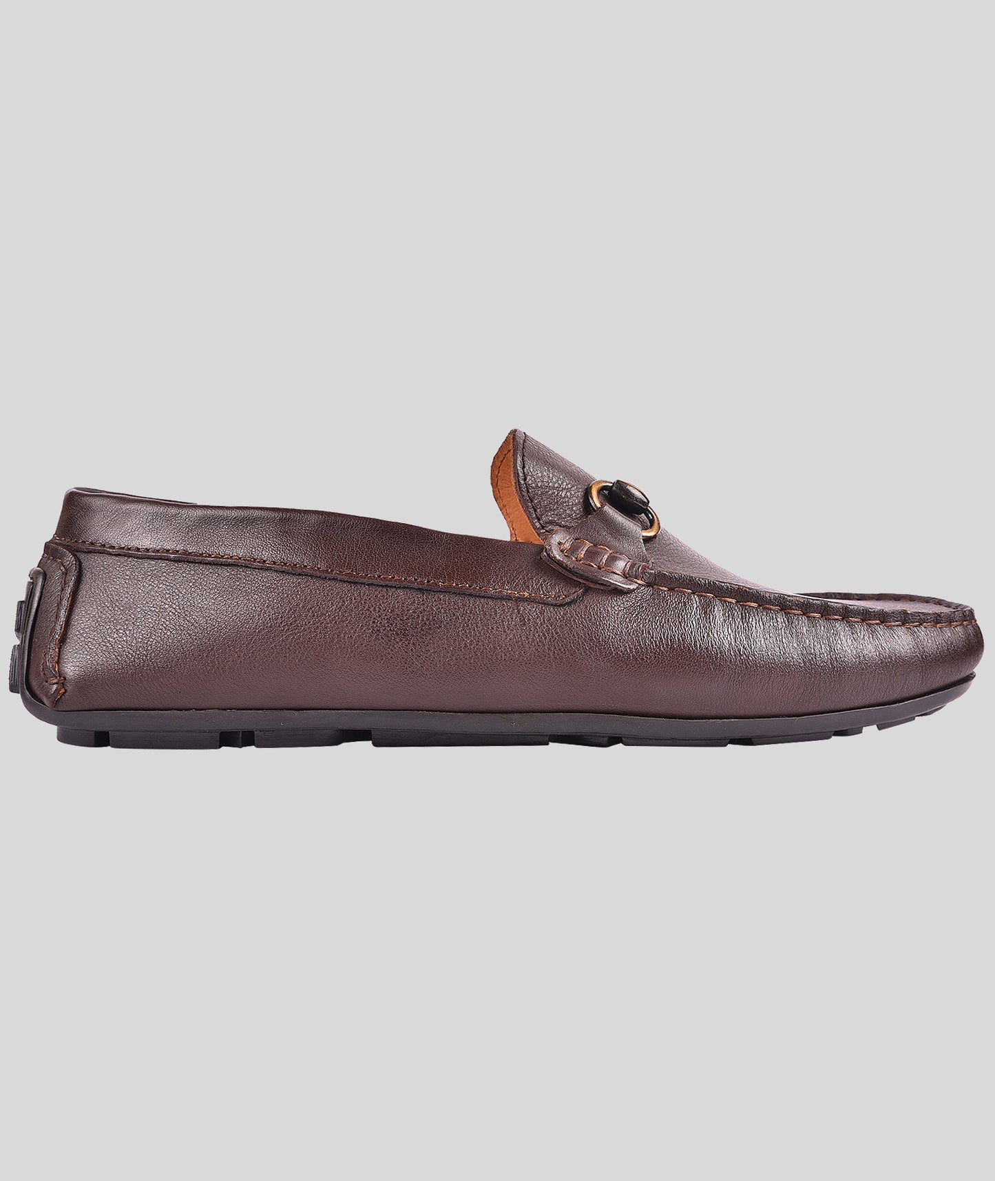 Leather Buckle Men's Leather Loafers Shoes