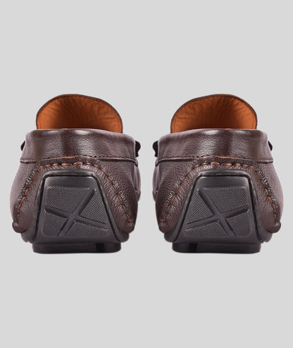Leather Buckle Men's Leather Loafers Shoes