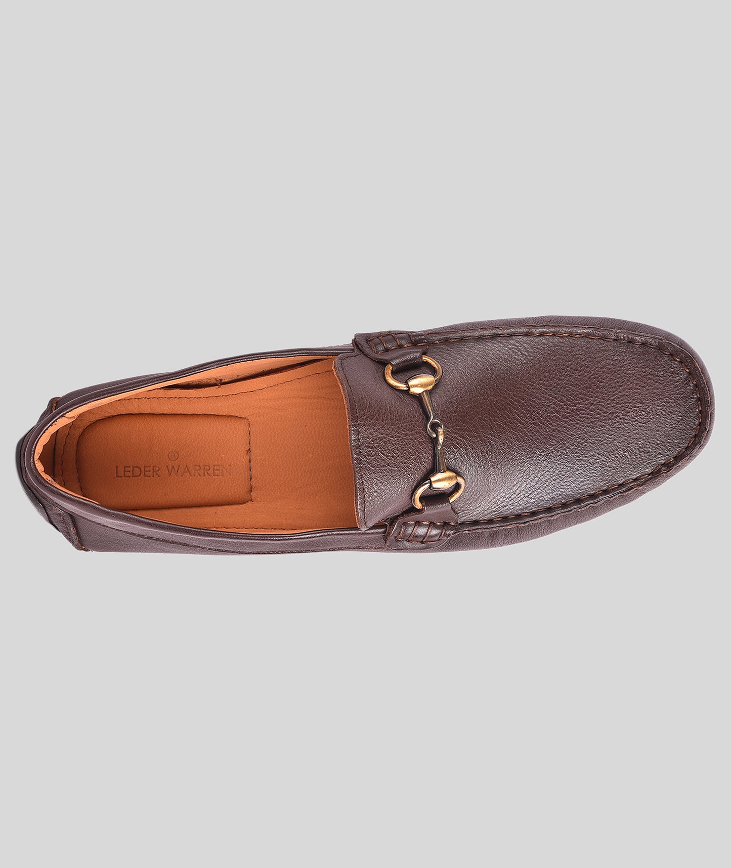 Leather Buckle Men's Leather Loafers Shoes