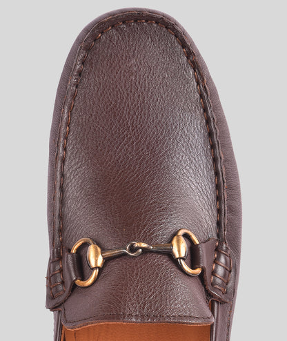 Leather Buckle Men's Leather Loafers Shoes