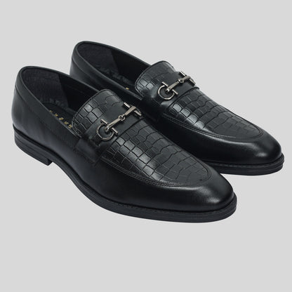 Men's Leather Buckle Shoes