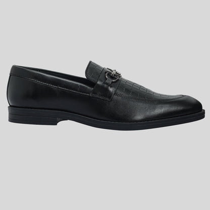 Men's Leather Buckle Shoes