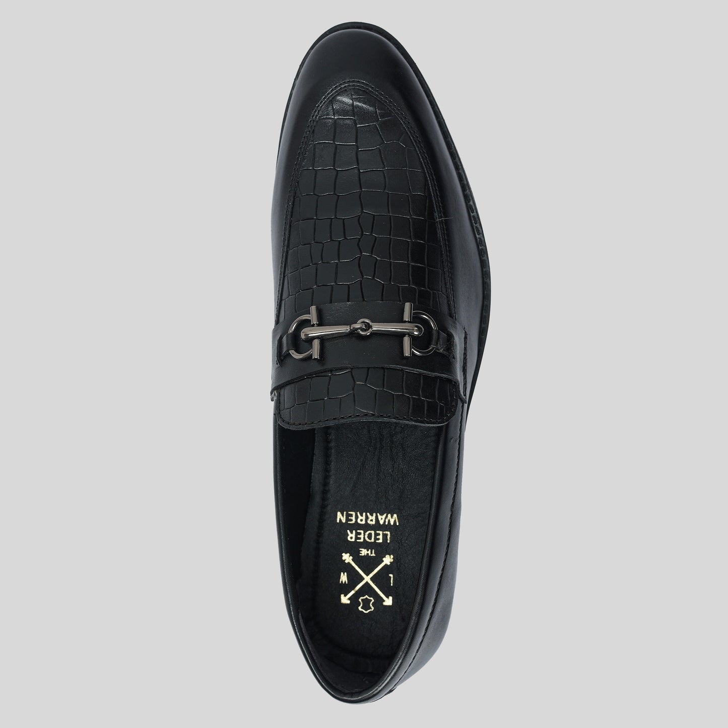 Men's Leather Buckle Shoes