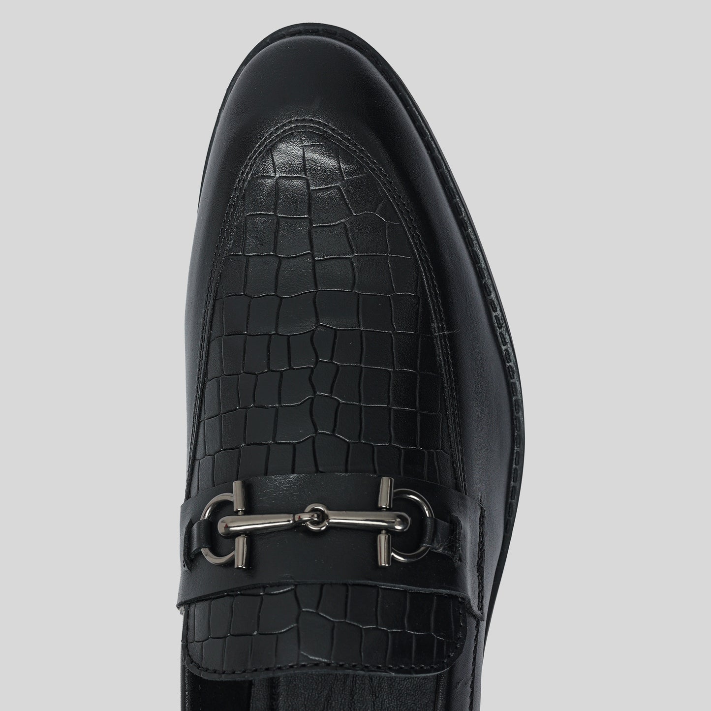 Men's Leather Buckle Shoes