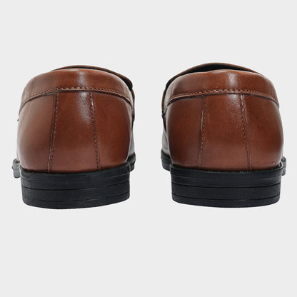 Men's Leather Buckle Shoes