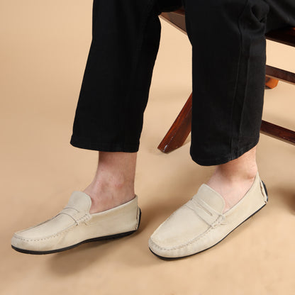 Suede leather Loafers for men