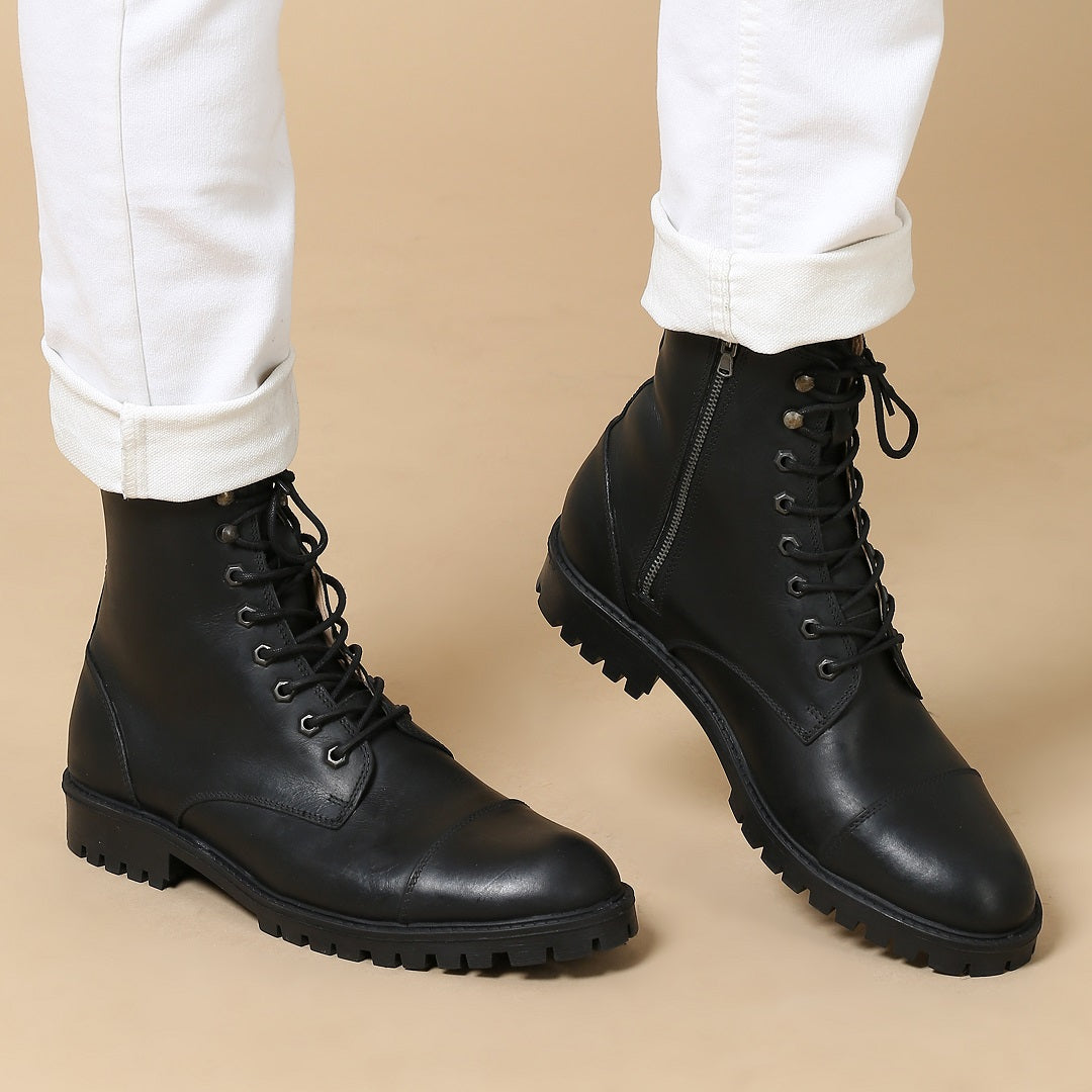 High Ankle Riding Boots For Men
