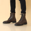 High Ankle Riding Leather Boots For Men