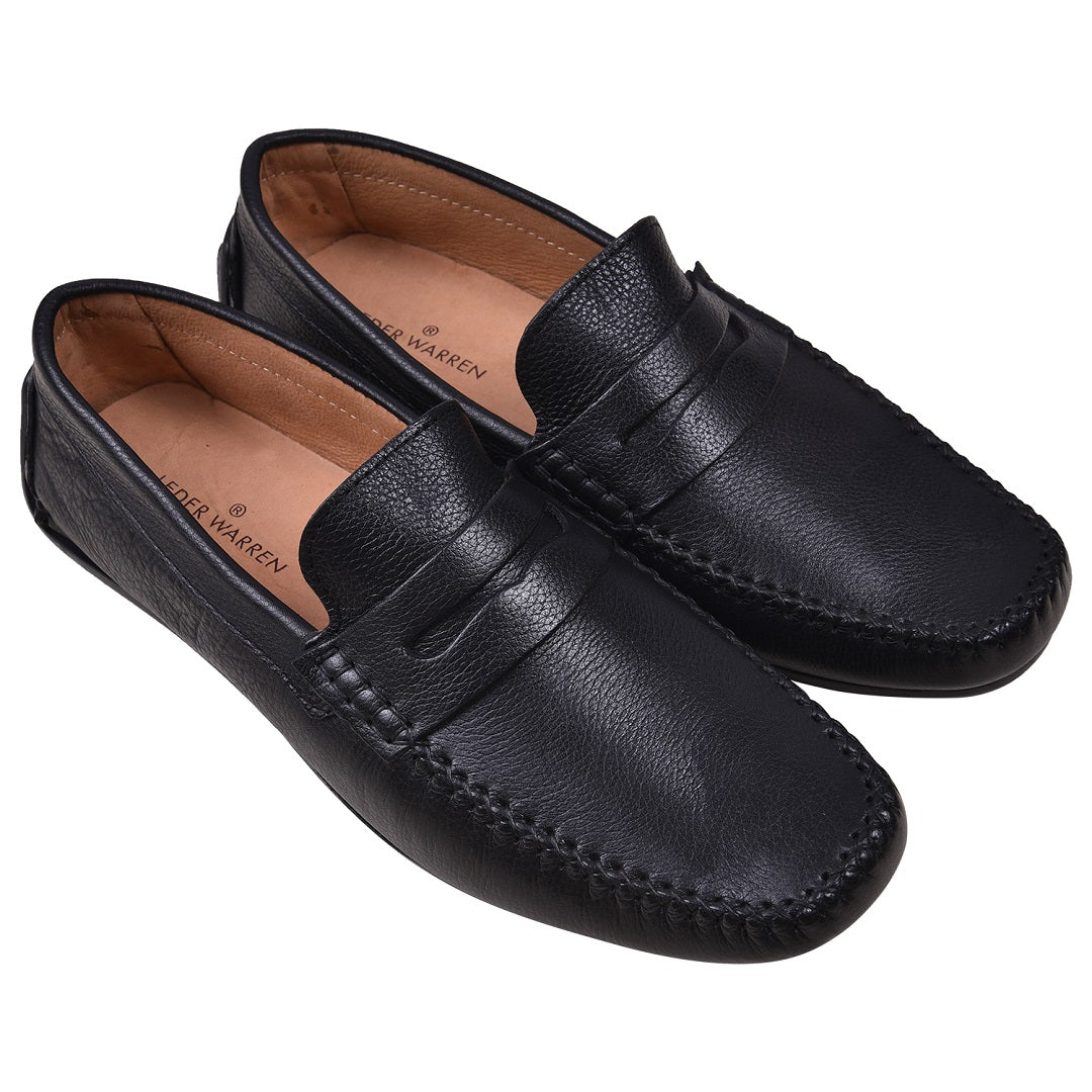LOAFER SHOES Mauro Loafer Shoes leaderwarren BLACK / 6