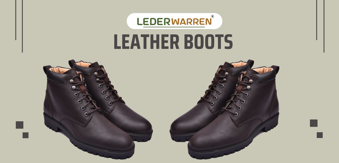 Men's Boots Genuine Leather