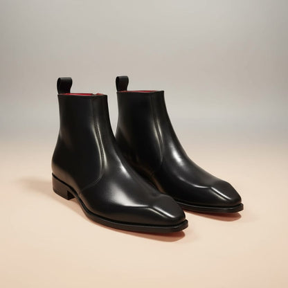 Leder Warren Elite Cuban: Premium Italian Leather Boots