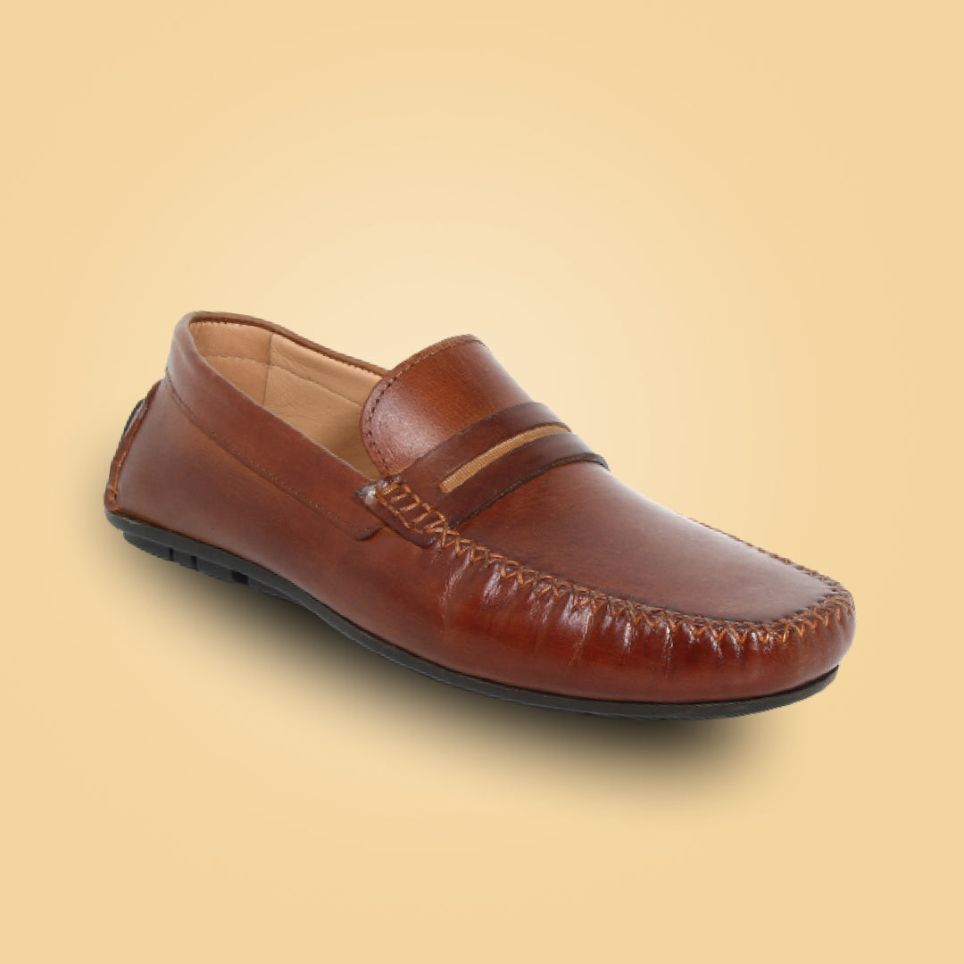 Giuseppe Men's Leather Loafers Shoe