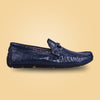 Load image into Gallery viewer, Croco Blue Loafer Shoes For Men