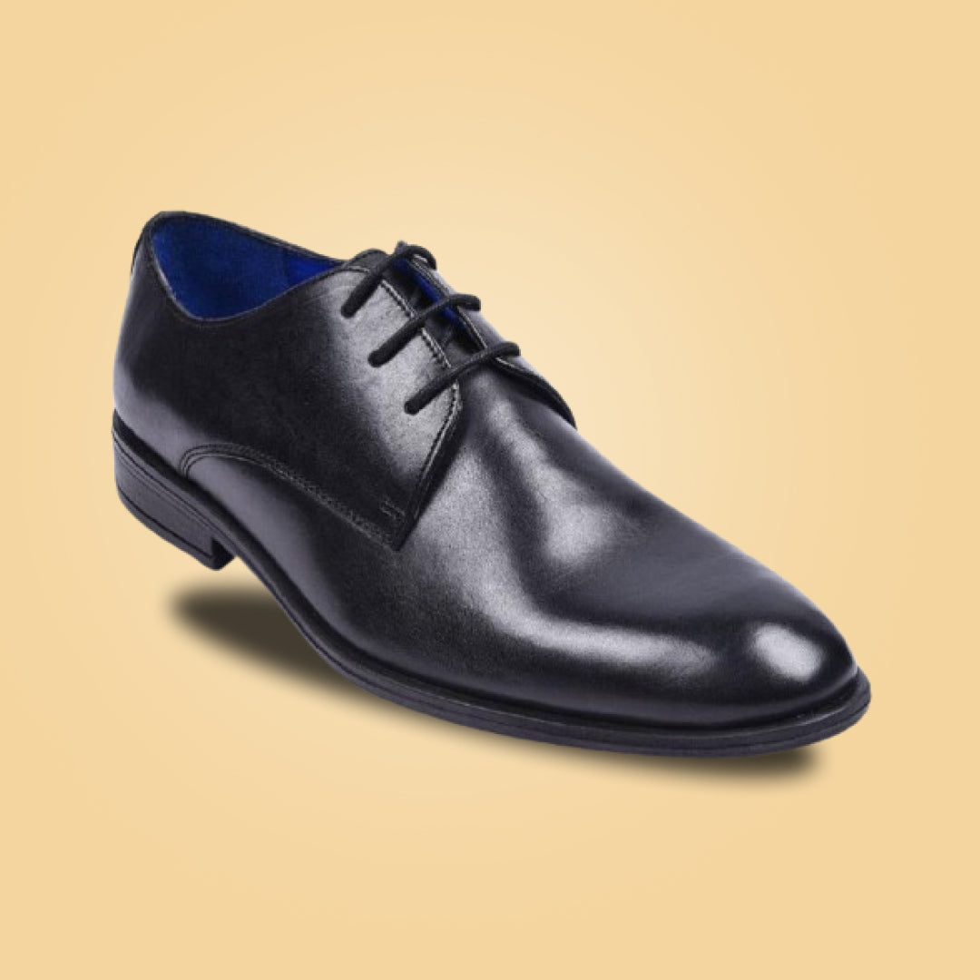 Beniamino Premium Leather Formal Derby Shoes