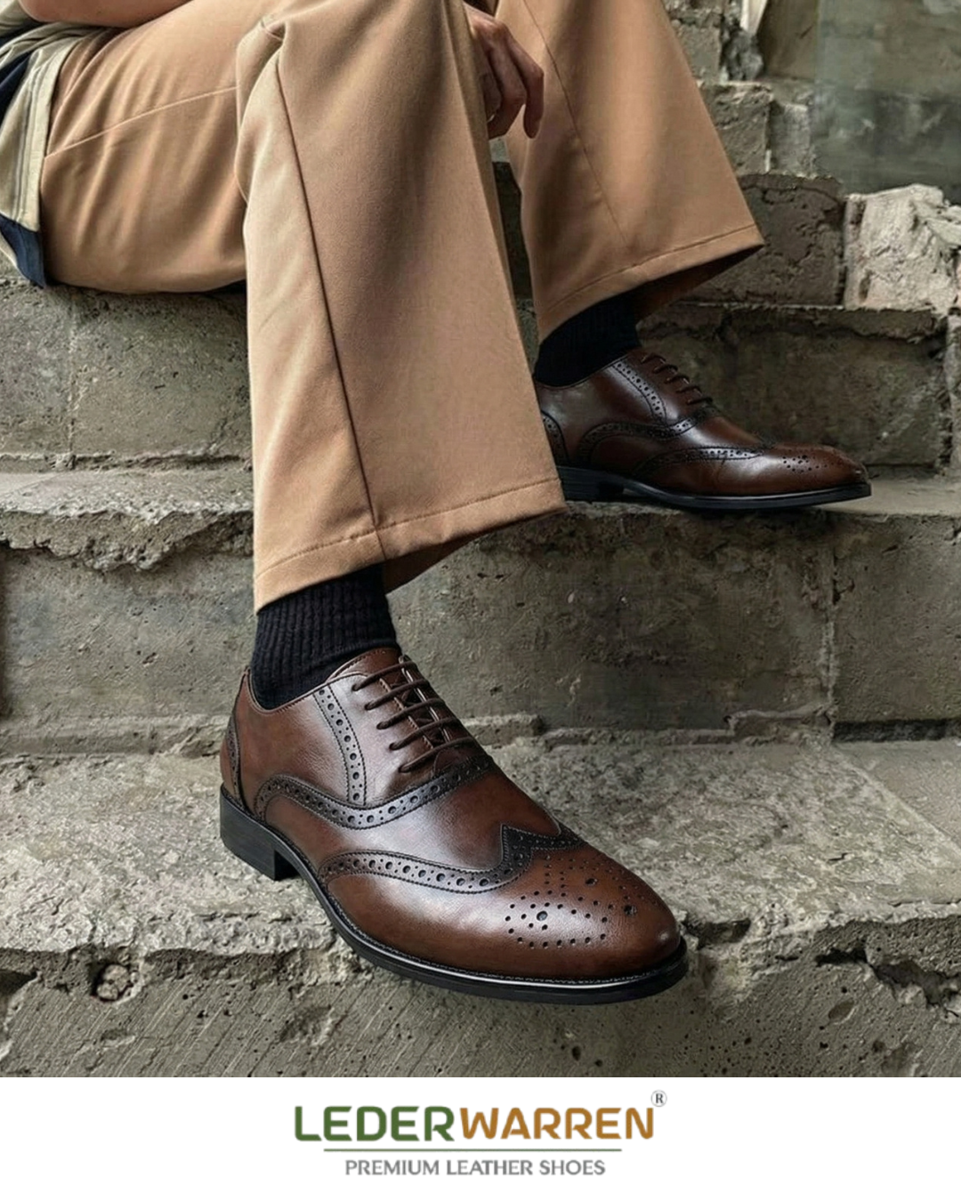 LEDERWARREN Broque Formal Shoes