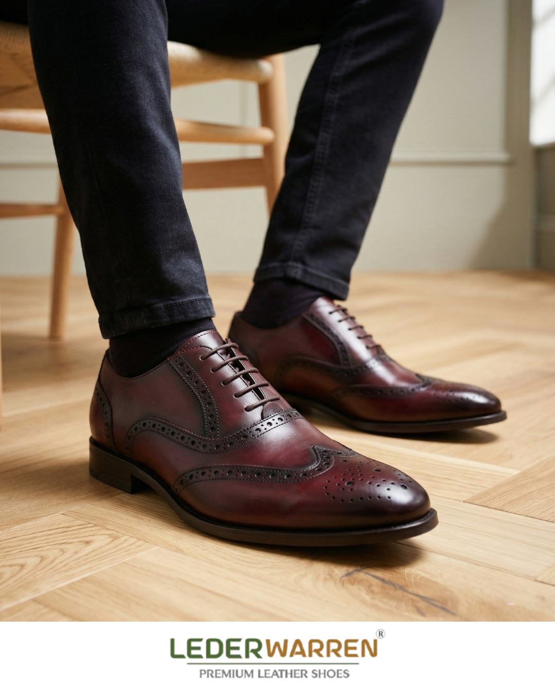 LEDERWARREN Broque Formal Shoes