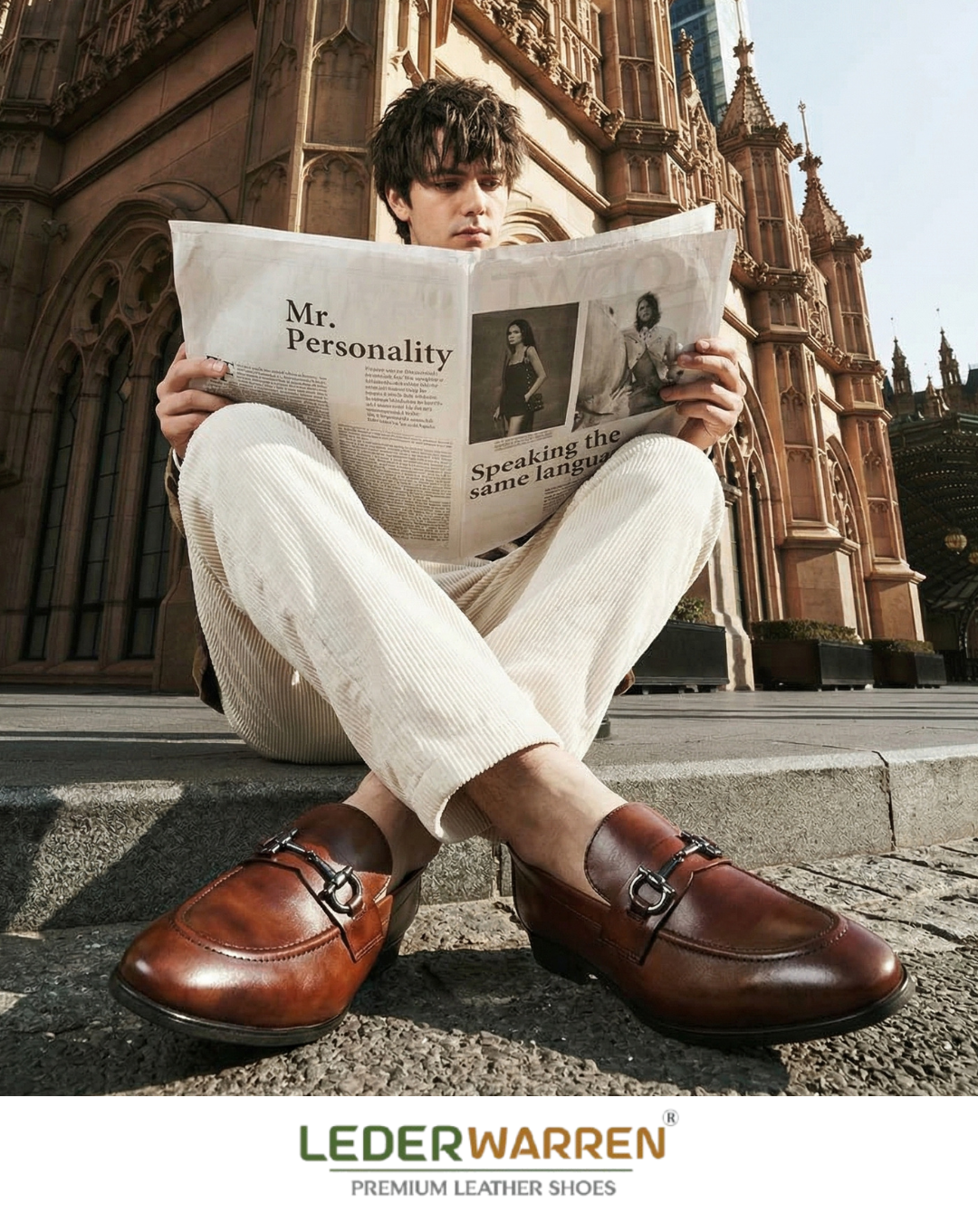 Penny Brown  Loafers Shoes For Mens