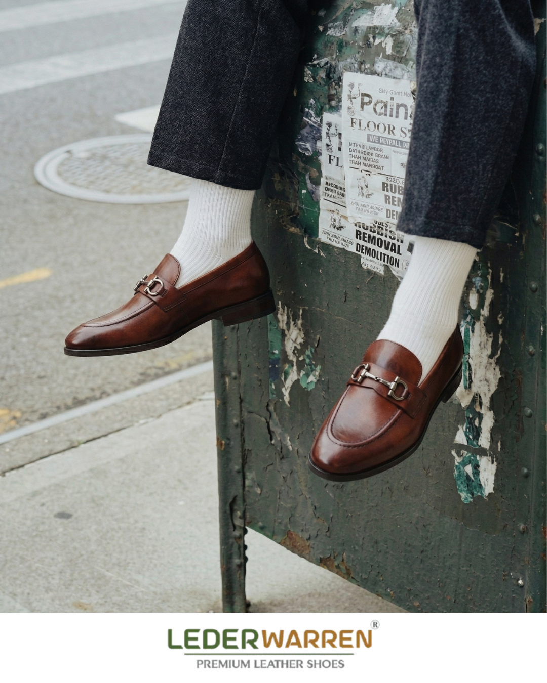 Penny Brown  Loafers Shoes For Mens