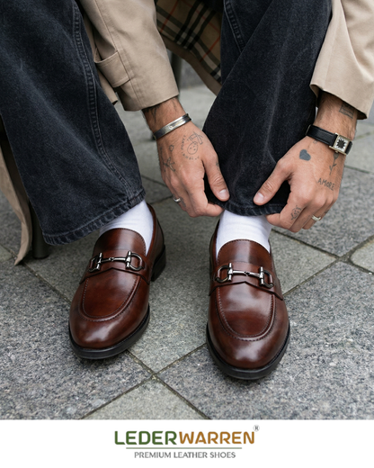 Penny Cherry  Loafers Shoes For Mens
