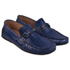 Load image into Gallery viewer, Croco Blue Loafer Shoes For Men