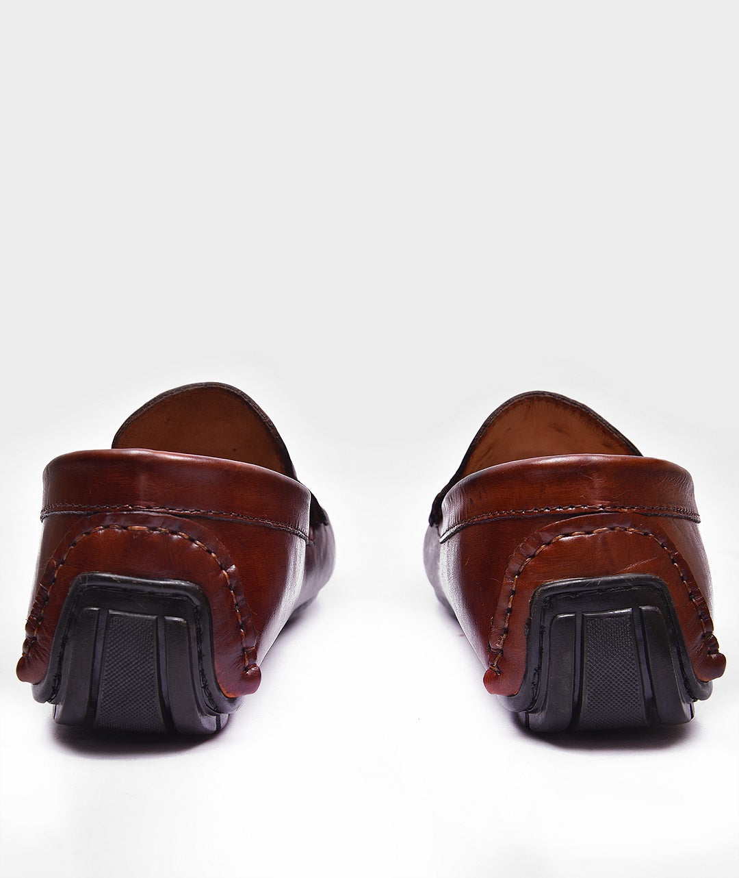 Leather Buckle Tan Men's Leather Loafers – Premium Quality & Timeless Design