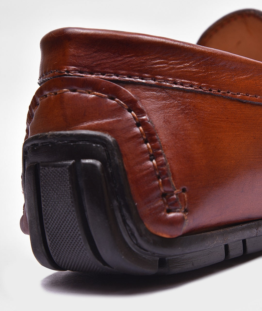 Leather Buckle Tan Men's Leather Loafers – Premium Quality & Timeless Design