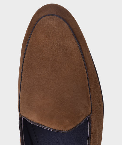 Belgian Tan  Loafer Shoes For Men