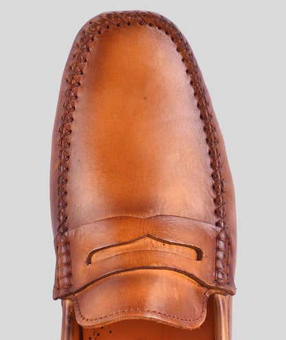 Men's Loafers Tan Penny