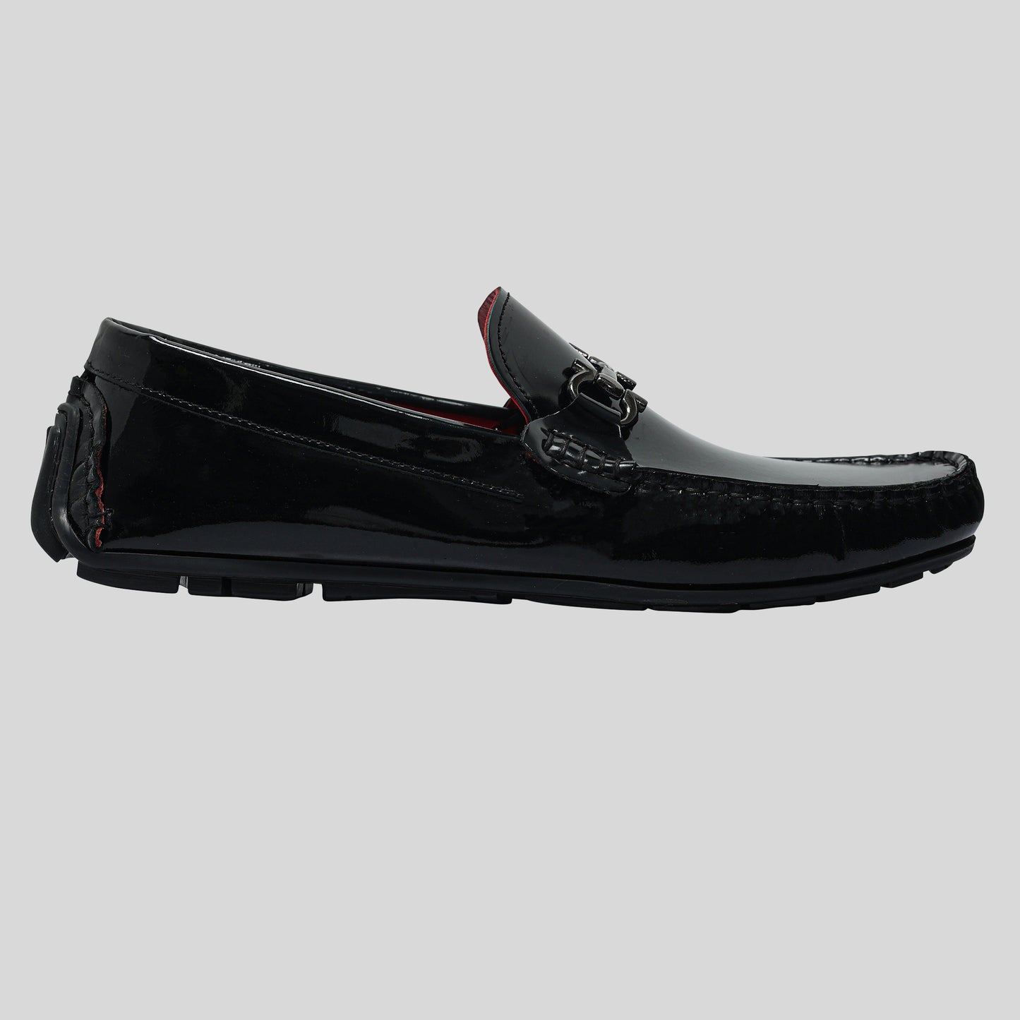 Men's Leather Black Loafers Shoes