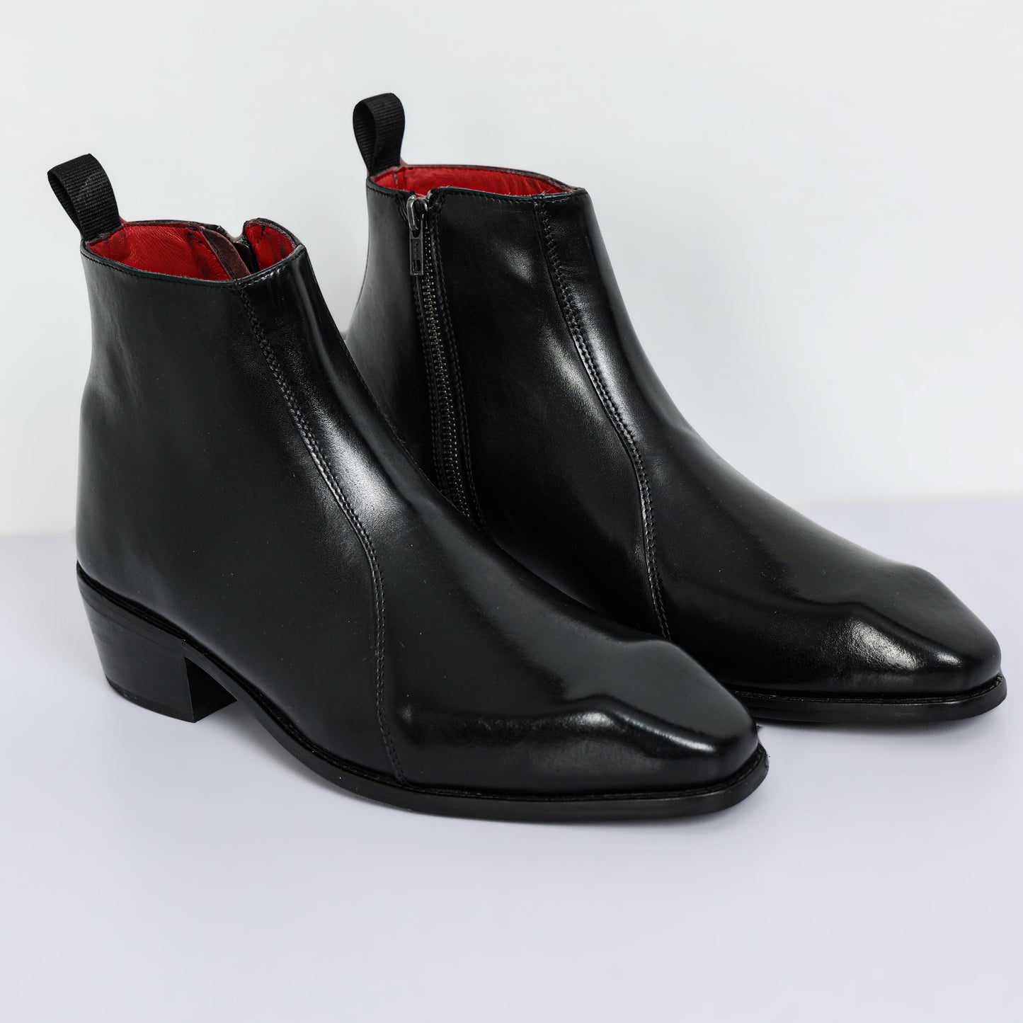 Leder Warren Elite Cuban: Premium Italian Leather Boots