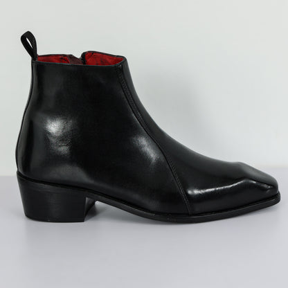 Leder Warren Elite Cuban: Premium Italian Leather Boots