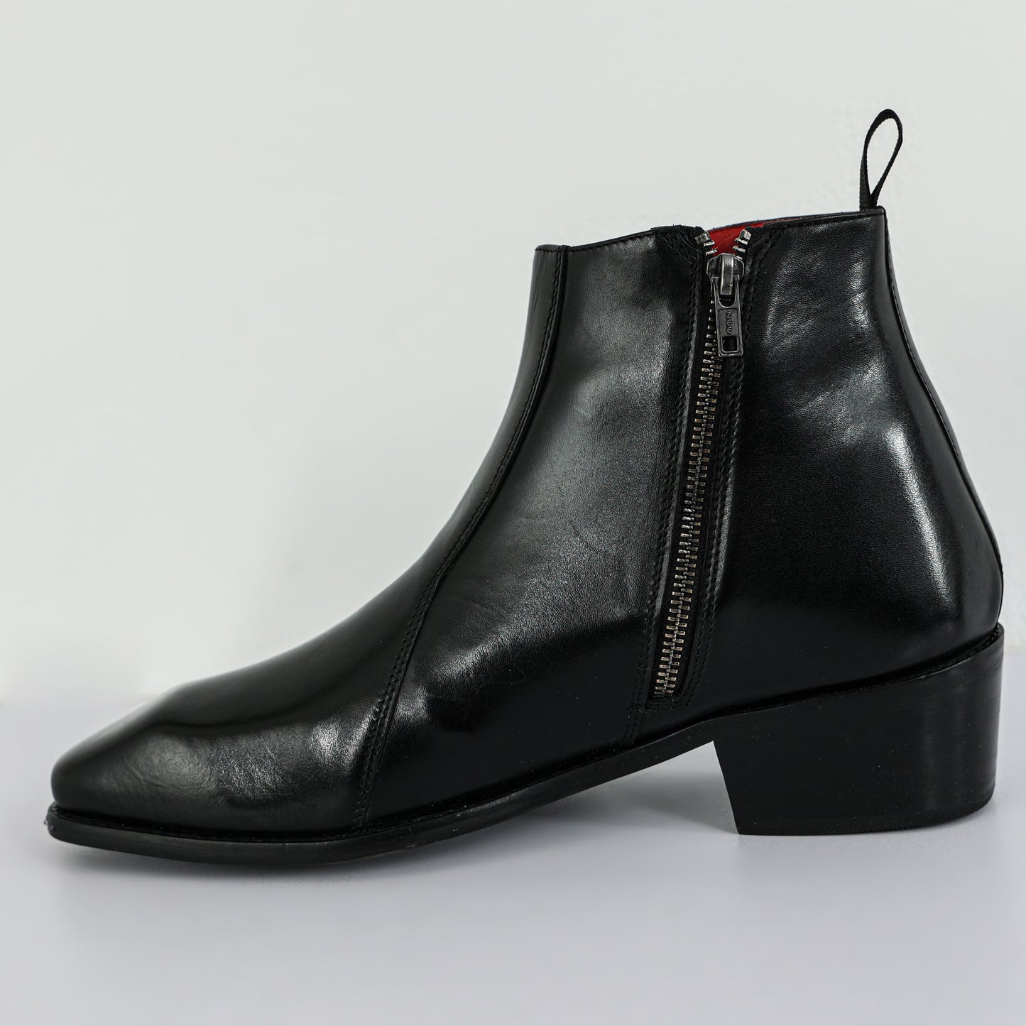 Leder Warren Elite Cuban: Premium Italian Leather Boots