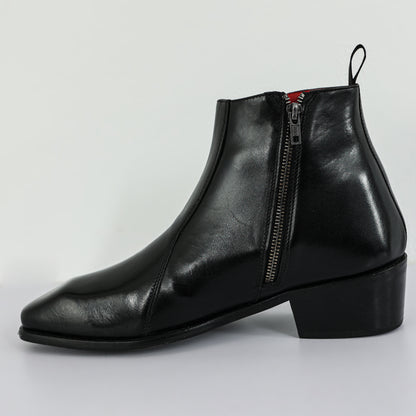 Leder Warren Elite Cuban: Premium Italian Leather Boots