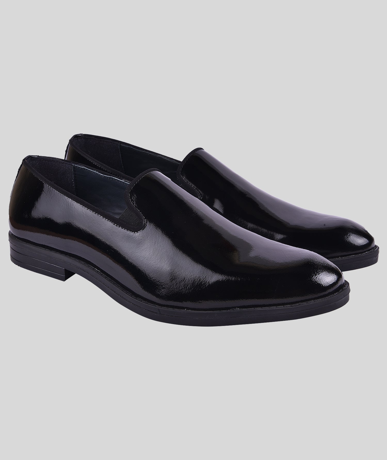 Mens Black Formal Slip On Shoes